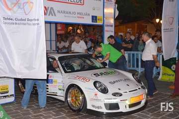 San Juan, escenario de la protocolaria ceremonia de salida del Rallye de Telde (Foto Francisco Javier Santana)